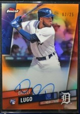 BB - 2019 - Topps Finest - Orange Refractor - Dawel Lugo - 03/25 - FA-DL