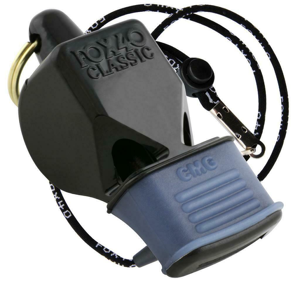 Sifflet D’arbitre Acme Thunderer 58.5 – Gravure Personnalisable 3 Lignes, Noir Mat, 114 DBA, Livré En écrin – Fabriqué En Grande-Bretagne
