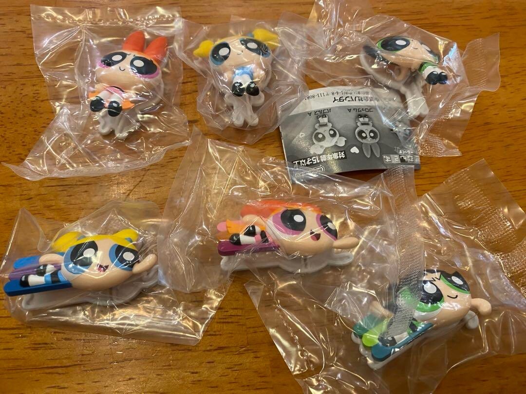 Powerpuff Girls Sandwich Deluxe Complete set 6 Capsule Toy Gacha