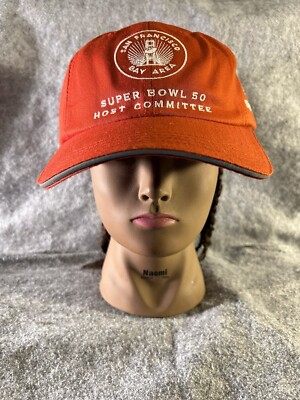 Levi s Stadium Super BOWL 50 HAT HOST COMMITTEE HAT VOLUNTEER BRONCOS PANTHERS