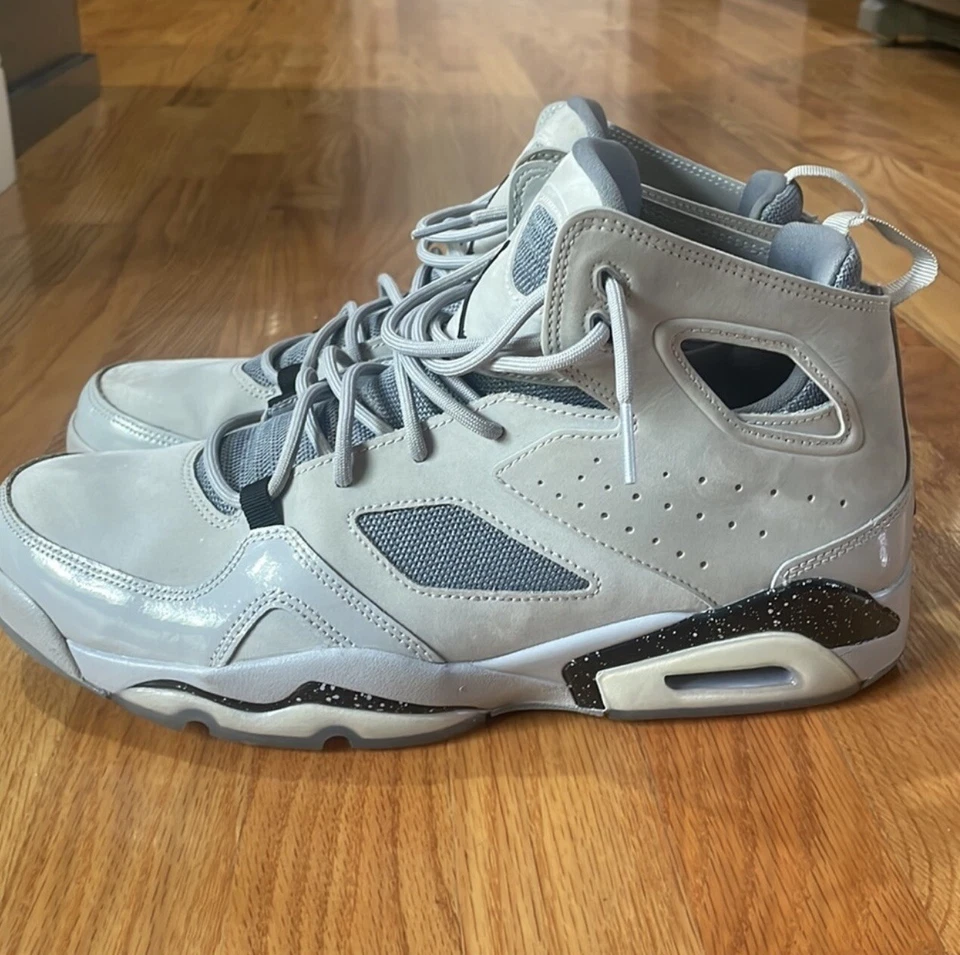 Jordan Flight Club 91 Wolf Grey 00887231476367 Foto 2 de 3