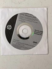 HP Application Driver Recovery DVD Elitebook and  Zbook (See Details for Models)