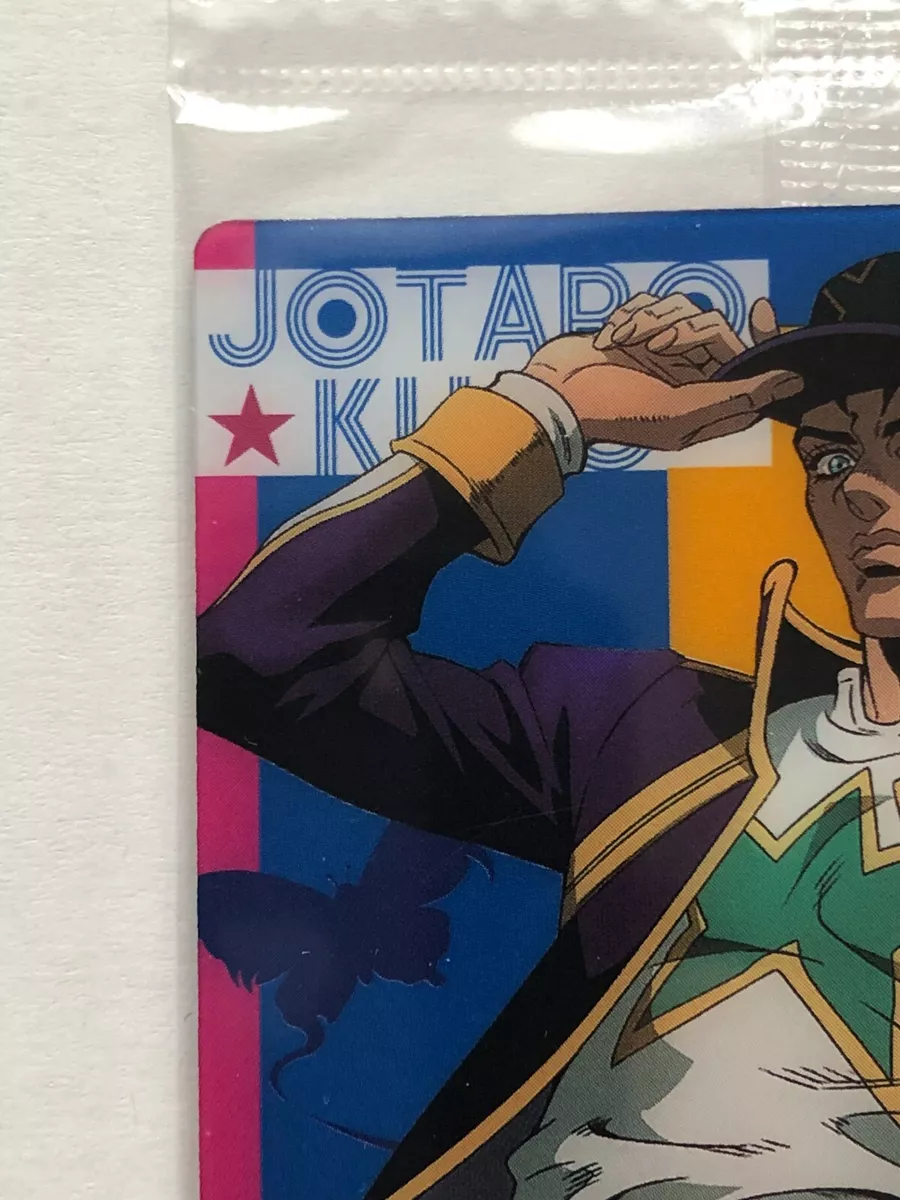 JoJo's Bizarre Adventure Part 6 Stone Ocean Wafer Card Jotaro Kujo BANDAI #1