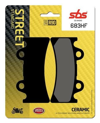 SBS 683HF Keramik Bremsbelag für Performance Machine 112 x 6RSB