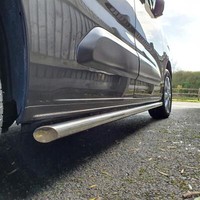 Seitenleisten FüR Vauxhall Opel Combo E 2019-2023 Edelstahlrohr 1975Mm