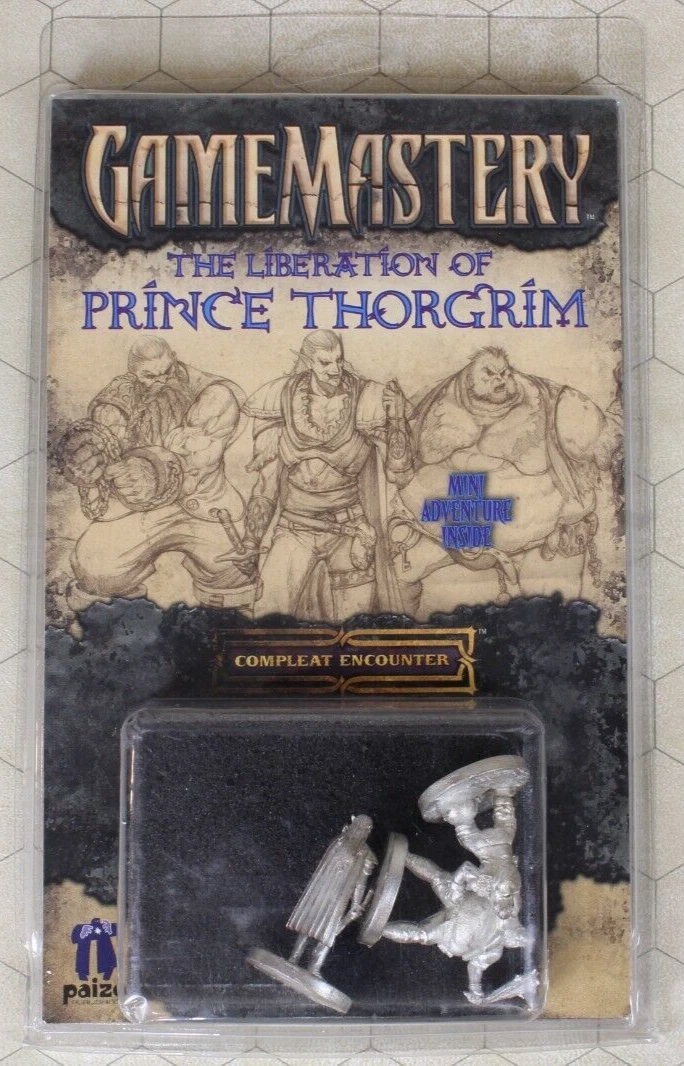 LIBERATION of PRINCE THORGRIM Compleat Enc. GAMEMASTERY MINIS 3.5 paizo D&D adv.