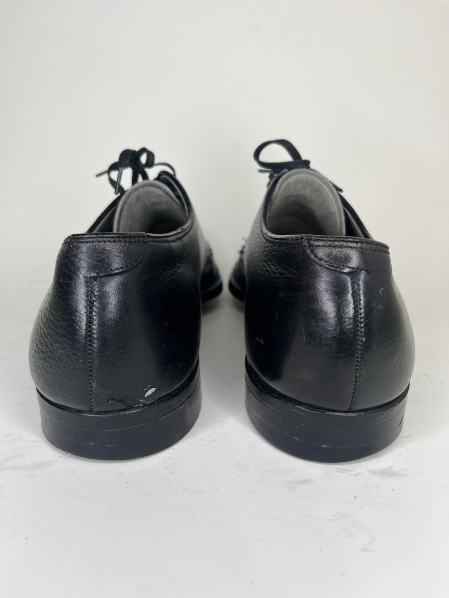 VTG Wright Arch Preserver Union Made USA Leather Oxford Shoes Men’s 8 Durexcel VTG Wright Arch Preserver Union Made Pebbled Leather Oxford  main image 3