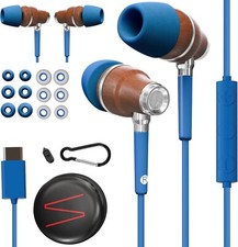Symphonized NRG C Premium Earphones for iPhone 15, 16  Android  USB C Devices
