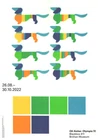 Otl Aicher-Olympia 72 exhibition poster A1 motif "Waldi" design/graphics