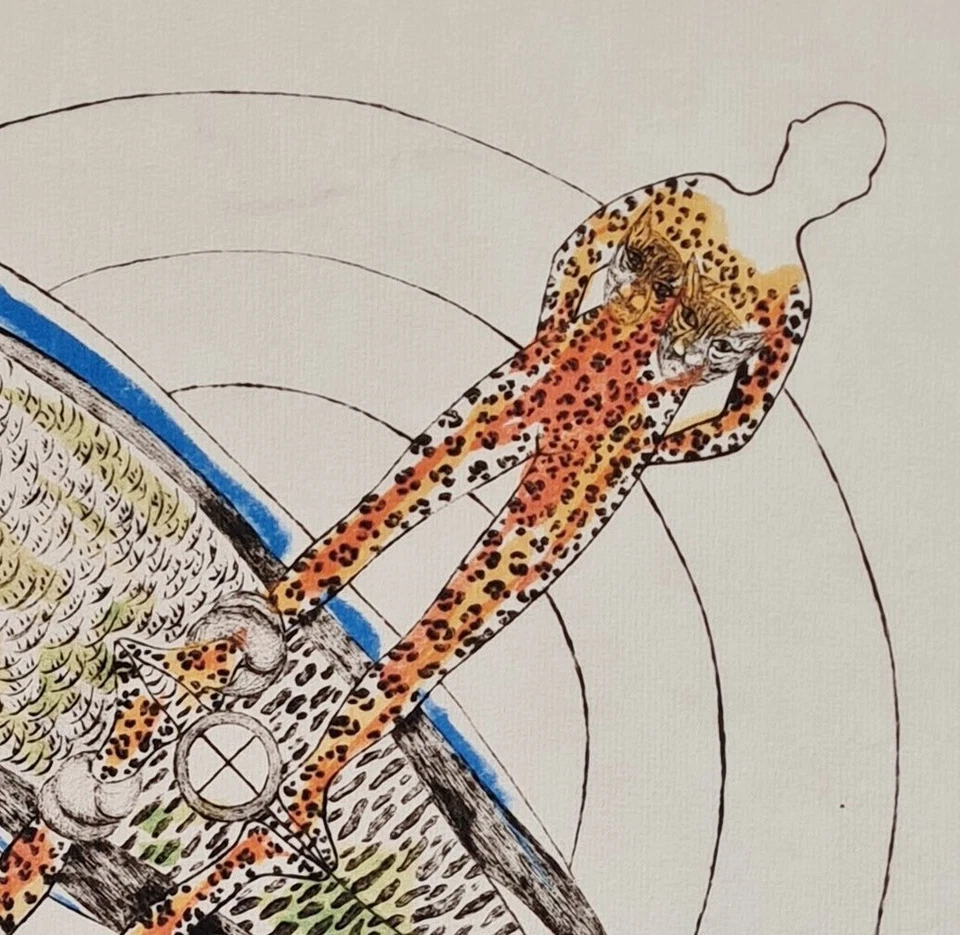 TOYEN (Marie Čermínová) *From the cycle..*70 x 50 cm*lithograph*limited # xx/250 - Bild 4 von 4