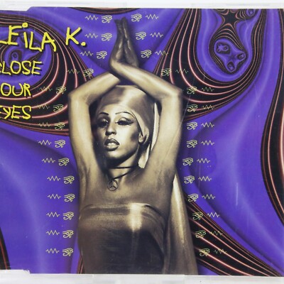 Music Musik Maxi CD Leila K.   Close Your Eyes Gut