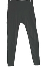 Active Exercise Wear Energy Zone Yoga Pants S (4-6) Black Straight Poly/Spandex