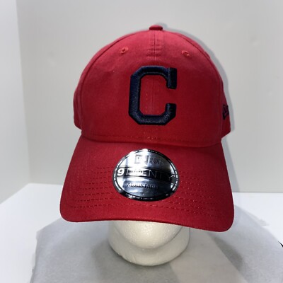 New Era Cleveland Indians Hat 9TWENTY MLB Strapback Adjustable Dad