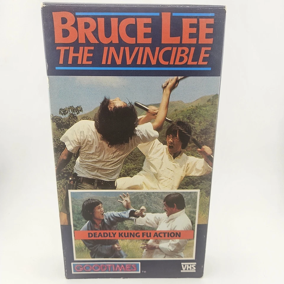 Bruce Lee - The Invincible VHS - 1987 - Martial Arts - Kung Fu **Buy2Get1Free** - Image 3 of 4