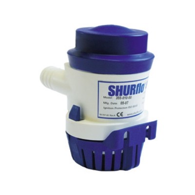 #11241 SHURflo Bilgenpumpe Piranha 12V 63 l/min Süß,- Salz- und Schmutzwasser