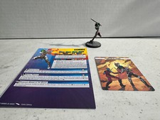 Marvel Crisis Protocol Gamora Painted with Character and Tactic Cards