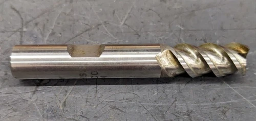 Kobelco Square End Mill Center Cut 5/16"x3/8"x3/4"x 2-1/2 Cobalt HSS Japan
