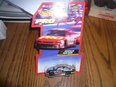 Hot Wheels Pro Racing 1997 Edition #96 Caterpillar David Green FREE SHIPPING