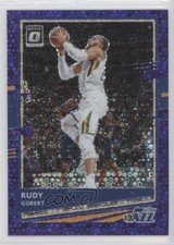 2020-21 Panini Donruss Optic Fast Break Purple Prizm 45/95 Rudy Gobert #28 1u6