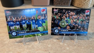 2x Topps NOW Bundesliga 2025/2026 - FC Schalke 04 - Aufsteiger + Meister  