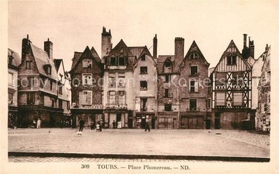 Tours Indre-et-Loire Place Plumereau