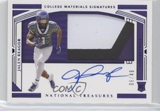 2020 Panini National Treasures Collegiate Blue 6/49 Jalen Reagor #123 Auto 0c3