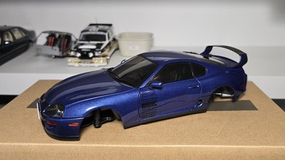 Solido Toyota Supra Mk4 Streetfighter Blau | 1:18 S1807603 Modell Tuning