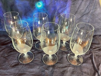 6 Biertulpen, Pilsener Glas, Bohemia Crystal, Marilyn,  340ml, in OVP, Motiv