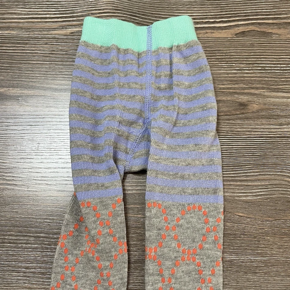 Medias estampadas coloridas para niñas Matilda Jane nuevas sin etiquetas, talla 12/24 M Foto 3 de 4