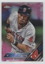 2016 Topps Chrome Pink Refractor Mookie Betts #161