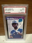 1989 Donruss Ken Griffey Jr PSA9 Rated Rookie Card