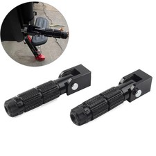 Universal Footpegs Folding Passenger Foot Pegs for Electric Motor Bicycle ATV