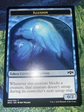 Illusion Token Ravnica Allegiance Regular