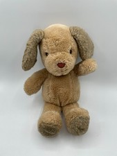  Read Russ Berrie Dunhill 15" Brown Tan Dog Puppy Stuffed Animal Plush Toy 418