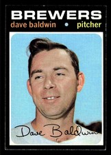 1971 Topps Dave Baldwin #48 - Milwaukee Brewers