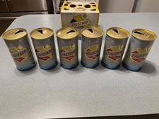VINTAGE FALSTAFF BEER 6 PACK IN ORIGINAL CARTON, ALL IN EUC.