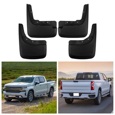 4x Schmutzfänger Spritzschutz Für Chevrolet Silverado 2019 2026 Vorne+Hinten