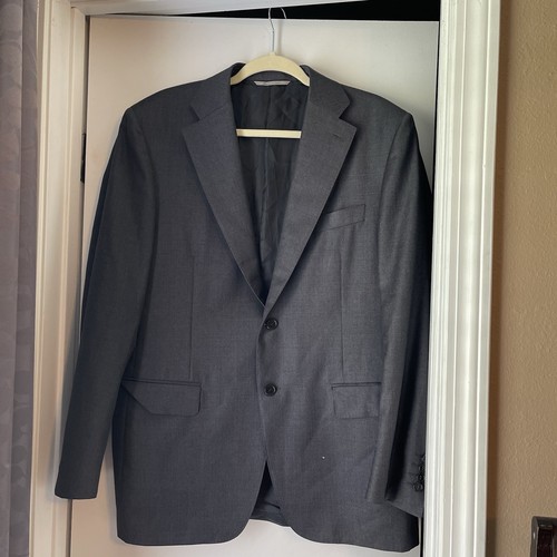 Canali, Canali Made In Italy Men Suit Jacket 100% Wool Size US size 42R *READ*