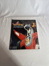 Voltron Panini Non-Sport Sticker Album 1984 Vintage Collectible Haggar Zarkon