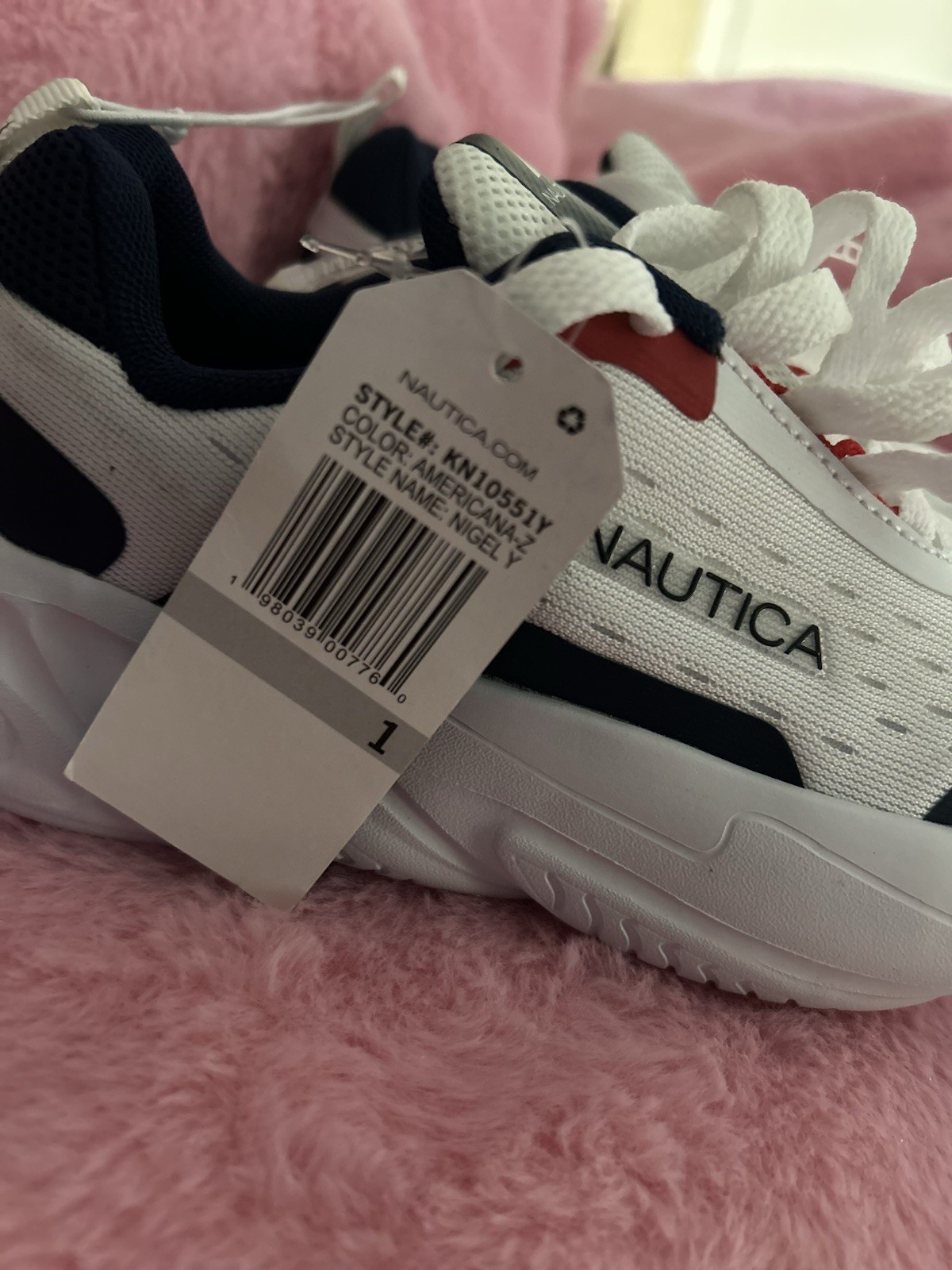 SAOLA Sneakers stringate Nautica bambino unisex con ammortizzazione migliorata corsa atletica