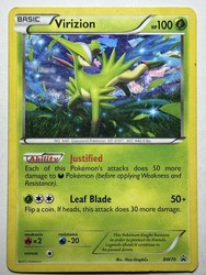 Virizion BW70 Black & White Promo Holo