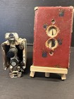 Antique 1903 Push Button Switch And Plate Original Wallpaper And Original Switch — photo 1
