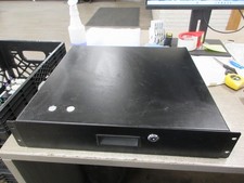 Misc. Brand Rack-Mount Storage Drawer Size: 2U W/Keys Used