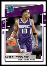 2020-21 Donruss Rated Rookies Robert Woodard II Rookie Sacramento Kings #219