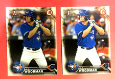 2 - 2016 Bowman 1st card, Toronto Blue Jays - J.B. WOODMAN