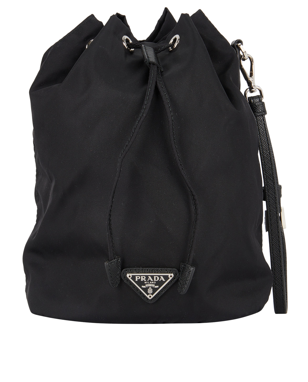 Prada Drawstring Pouch Handheld Polyester (Polyme… - image 1