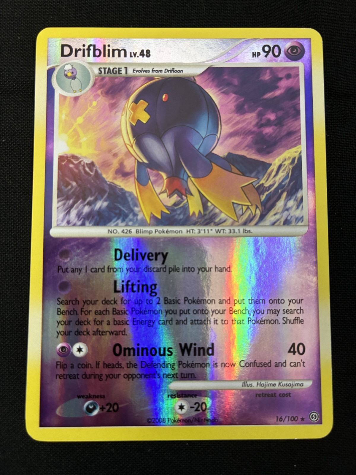 Drifblim 16/100 (NM/LP) - Stormfront - Reverse Holo