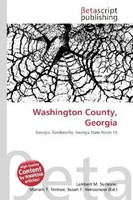 Lambert M. Surhone (U. A.) | Washington County, Georgia | Taschenbuch | Englisch