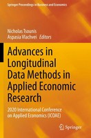 Nicholas Tsounis (U. A.) | Advances In Longitudinal Data Methods In Applied...