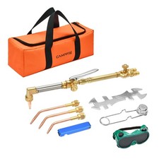 Oxygen Acetylene Torch Kit, 12 Pcs Welding Cutting Torch Kit With Check Valve...
